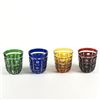 Image 3 : AMAZING Faberge Style Crystal Tumbler Glasses Set of