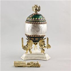 Trans-Siberian Railway Faberge Egg