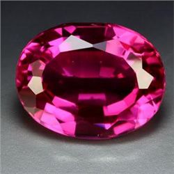 BEAUTIFUL 19.65 ct. TOP PINK TOPAZ OVAL LOOSE GEMSTONE