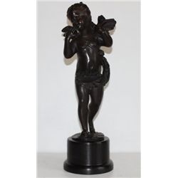 Angelic Bronze Sculpture Cupid