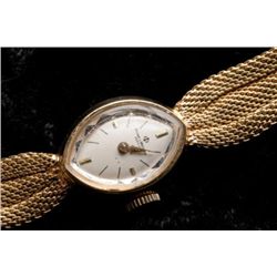 Ladies Baum-Mercier 14kt yellow gold watch