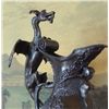 Image 2 : Magnificent Bronze Sculpture Dragon Urn