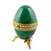 Image 2 : Aventurine Faberge Style Egg