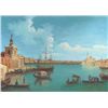 Image 1 : MWF1383G 5x7 Oil on Board Depiciting Venice Gondola Sc