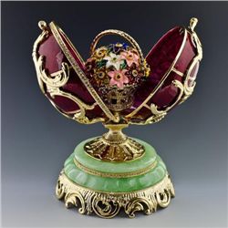 Spring Flowers Faberge Egg