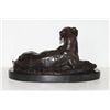 Image 3 : Wonderul Bronze Sculpture Labrador Retriever Laying