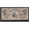 Image 1 : MWF912E 1864 Confederate $50 Note Richmond Number 860