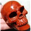 Image 2 : MWF1537 3.0~ AWESOME RED JASPER Handarved Skeleton/Skul