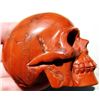 Image 4 : MWF1537 3.0~ AWESOME RED JASPER Handarved Skeleton/Skul