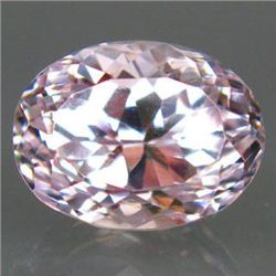 BRILLIANT 11.50ct. AAA TITANIUM PINK KUNZITE UNHEATED