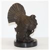 Image 2 : Splendid Bronze Sculpture Wild Turkey