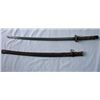 Image 1 : MWF1573 Remarkably DETAILED SAMURI SWORD LEATHER SAYA