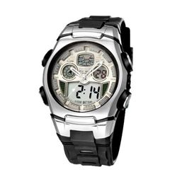 MWF1444 MEN~S SPORT WATCH Dual Core Date Week Alarm Sto