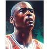 Image 2 : Michael Jordan Signed Fine Art Print Framed -Next Point