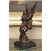 Image 1 : Lovely Bronze Sculpture Guardian Angel