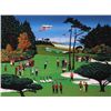 Image 1 : WAIT A MINUTE Golf Nicky Watanabe LE Naive Art Print