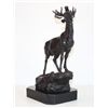 Image 2 : Impressive Bronze Sculpture Single Standing Elk