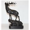 Image 3 : Impressive Bronze Sculpture Single Standing Elk