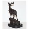 Image 4 : Impressive Bronze Sculpture Single Standing Elk