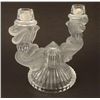 Image 2 : Crystal & Frosted Glass Candle Holder Candelabra