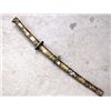 Image 2 : VINTAGE JAPANESE SAMURAI SWORD ELEGANT COPPER SAYA MW