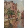 Image 1 : 5 x 7 Oil on Board ~ Venice Gondola Scene ~