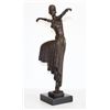 Image 2 : Beautiful Bronze Sculpture Flapper Art Deco