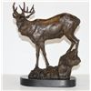 Image 1 : Glorious Bronze Sculpture Single Standing Elk