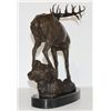 Image 4 : Glorious Bronze Sculpture Single Standing Elk