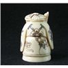 Image 2 : MWF1542H Handcarved Ox Bone Netsuke Figure