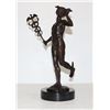 Image 4 : Superb Nude Mercury and Caduceus Bronze Sculpture Aft