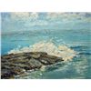 Image 1 : MWF1574 SEASCAPE OIL ON BOARD 14 X 11 believed to be a