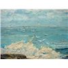 Image 3 : MWF1574 SEASCAPE OIL ON BOARD 14 X 11 believed to be a