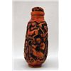 Image 4 : MWF1075 Exquisite Handcarved Snuff Bottle Depicting a D