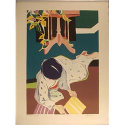 Tadashi Asoma Signed Art Print Printers Proof 1970s