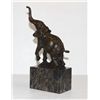 Image 2 : Magnificent Elephant Bronze Sculpture After Milo