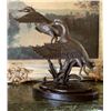 Image 5 : Remarkable Bronze Sculpture Two Flying Ducks