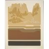 Image 1 : Steve Horan Signed Art Print Golden Butte Colorado