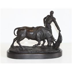 Magnificent Bronze Sculpture Matador