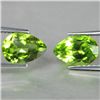 Image 1 : PAIR 4.15 ct BURMESE PERIDOT GEMSTONES. mwf287