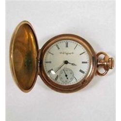 Antique Double Open Case Engraved Pocket Watch  MWF122