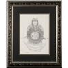 Image 1 : Paul Stone Signed Native American Art Print Woman Frmd