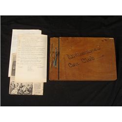 Willamalane Coin Club Rare Vintage Scrapbook 1953-58