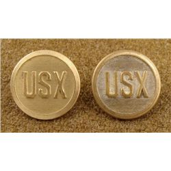 2 United States Express Antique Buttons USX Early Mail