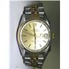 Image 1 : Rolex Two-Tone Gold Bezel Gold Dial Watch