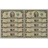Image 1 : (10) Consec# 2003A $2 Notes Two Dollar Chicago Bills CU