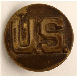 WWII U.S. Army Military Pin Brass 2 Clutchback