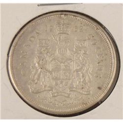 Very High Grade 1962 Canadian Silver Half Dollar