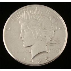 1925 Silver Peace Dollar Coin