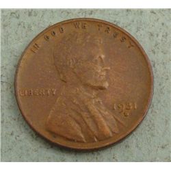 1931-D Lincoln Cent Penny -Very Hi Grade, Some Luster